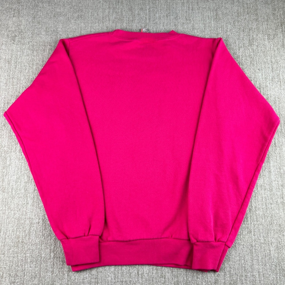 Vintage Disney Designs Sweatshirt Women Small Pink Minnie Mouse Graphic USA Made - Picture 7 of 8